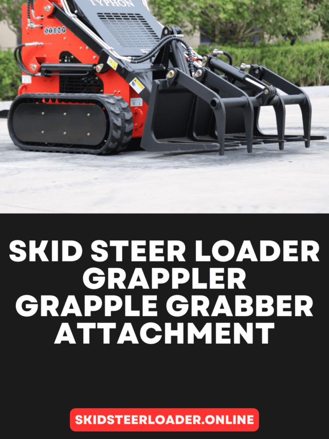Skid Steer Loader Grappler Grapple Grabber Attachment