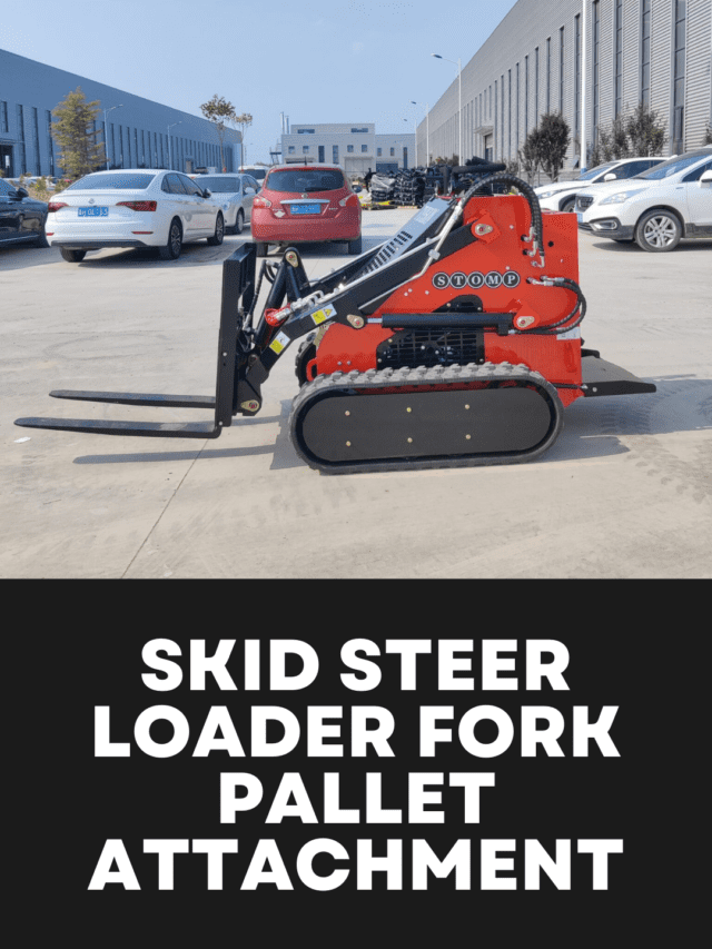 Skid Steer Loader Fork Pallet Attachment
