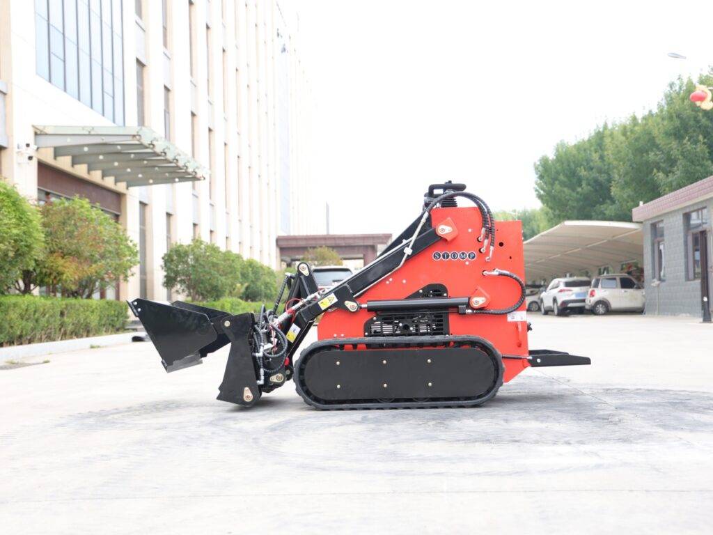 TYPHON STOMP Mini Skid Steer Loader Four in One Bucket Attachment