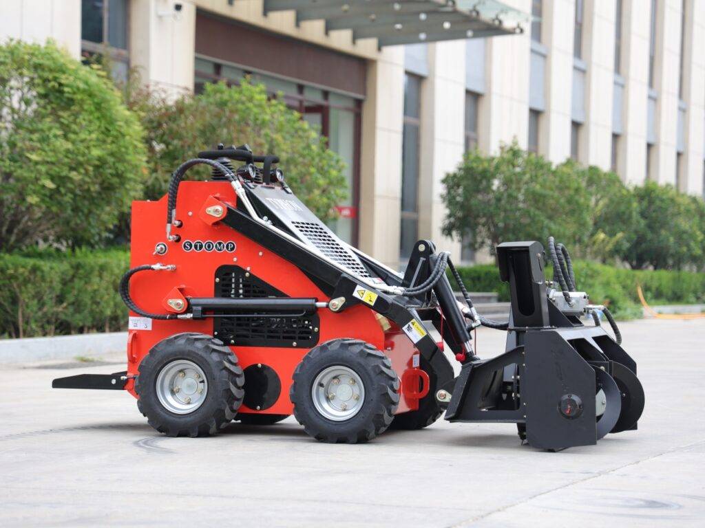 TYPHON Skid Steer Loader Snow Blower Attachment