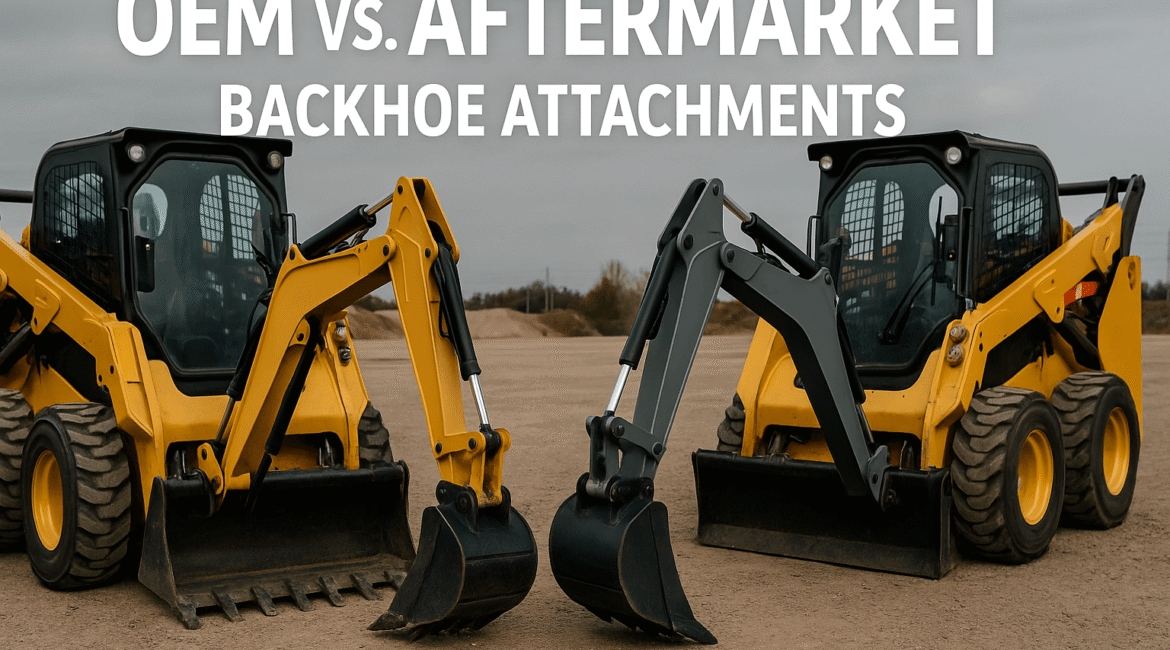 OEM vs. aftermarket backhoe attachments