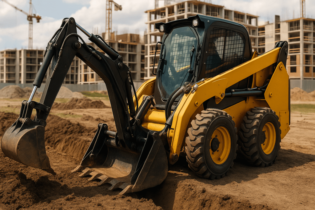 Skid Steer Loader Backhoe Digger Attachment