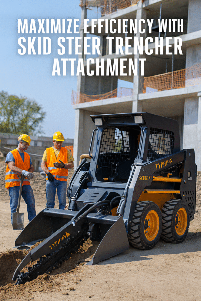 Skid Steer Trencher Attachment