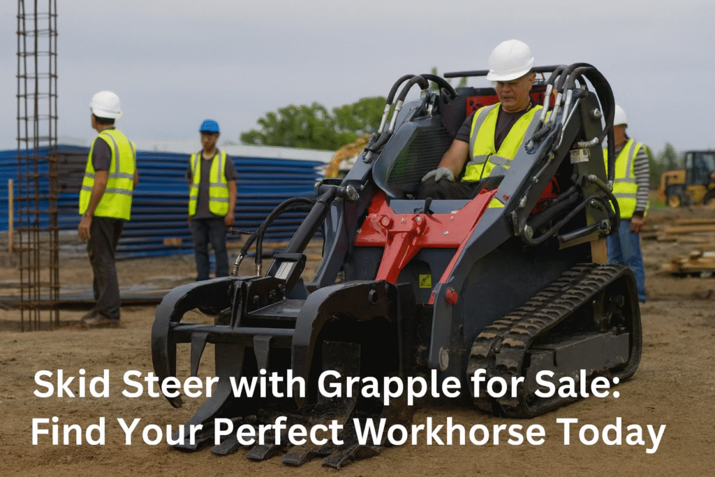 Skid Steer with Grapple