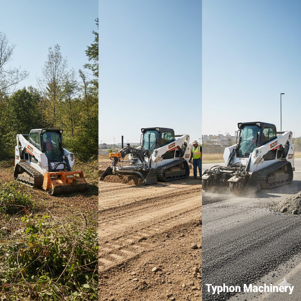 Skid Steer Services and High-Flow Hydraulics FI
