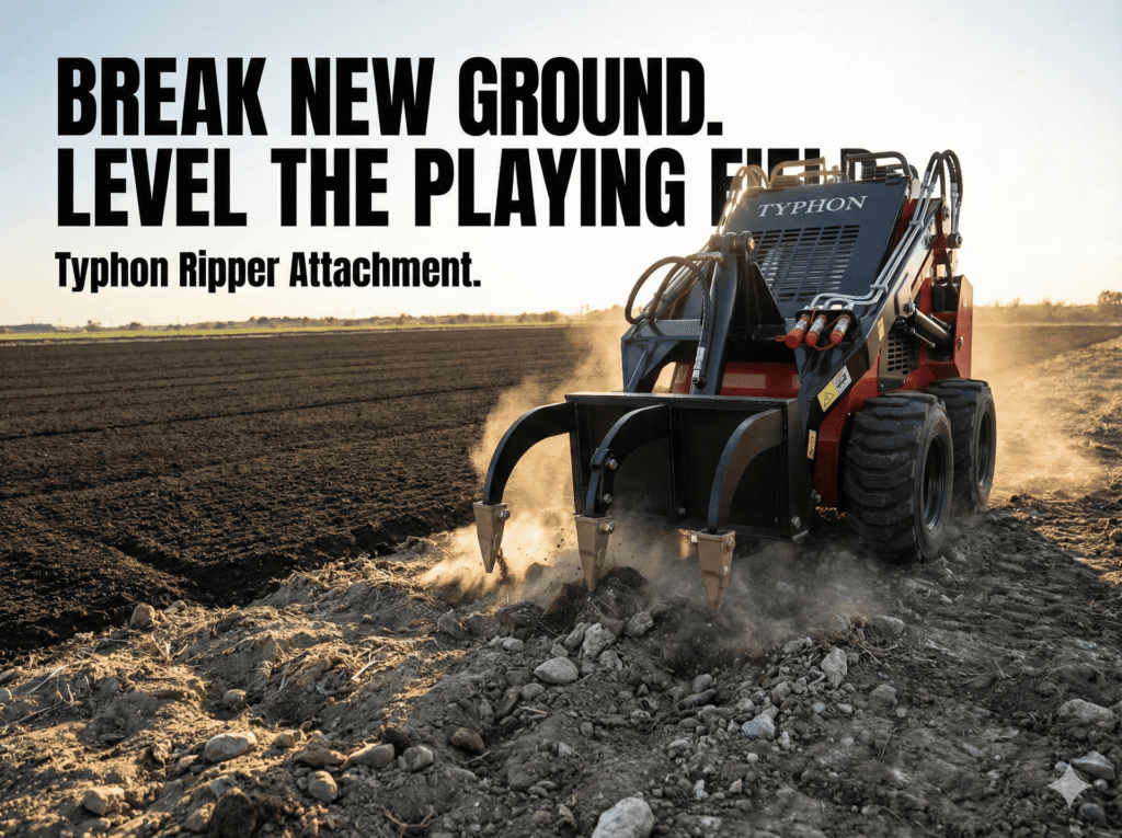 Skid Steer Attachment for Leveling Ground