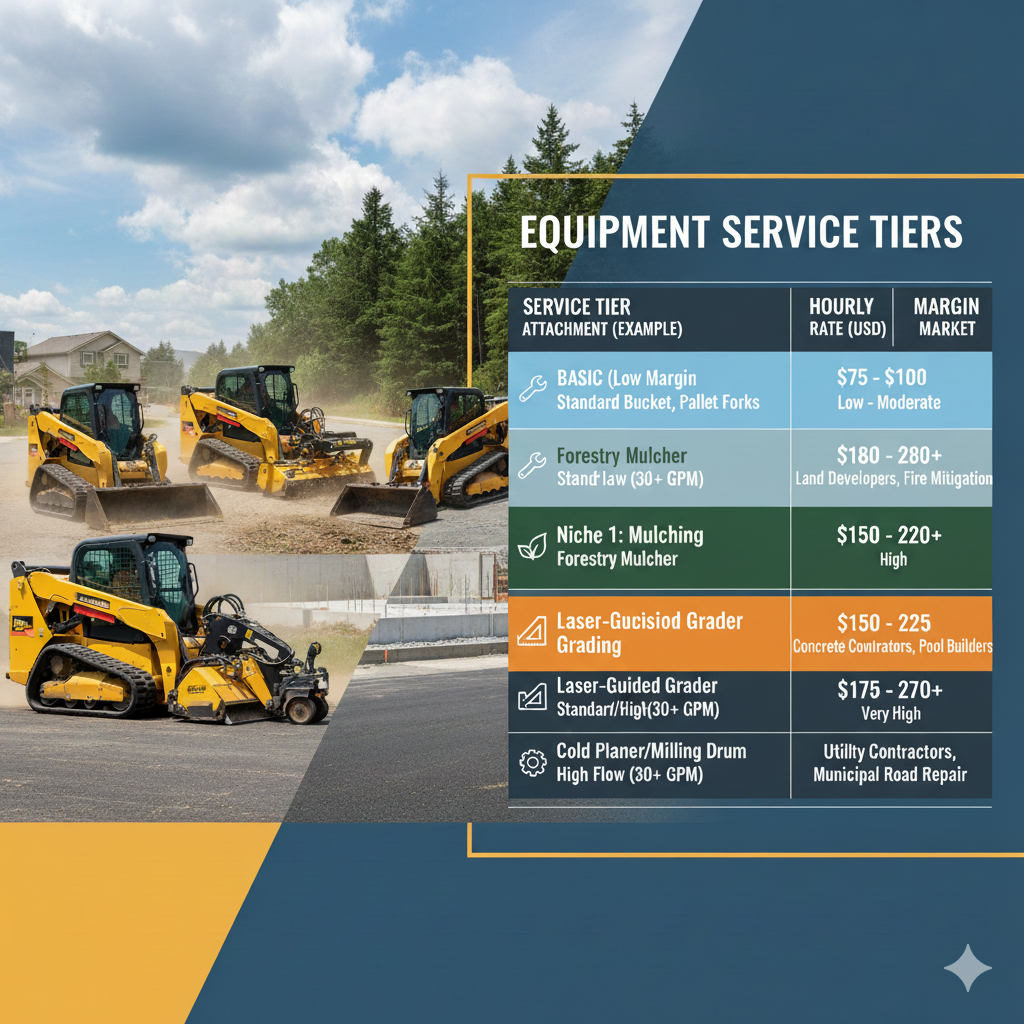 Skid Steer Services High-Flow Hydraulics