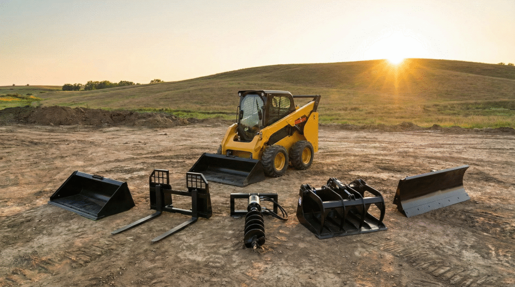 Skid Steer Business The 5 Essential Skid Steer Attachments