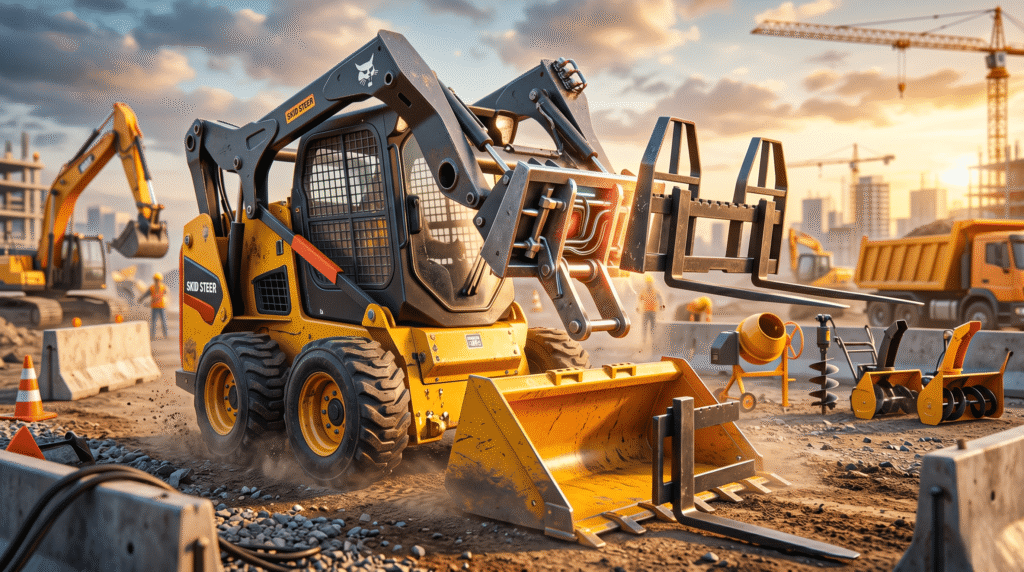 Skid Steer Mounting Plates