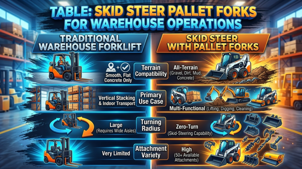Skid Steer Pallet Forks Comparison