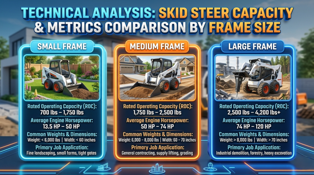 Skid Steer Capacity Comparison