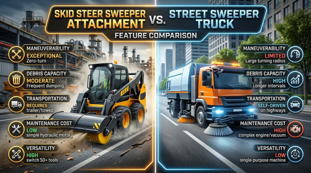 Skid Steer Sweepers Comparison
