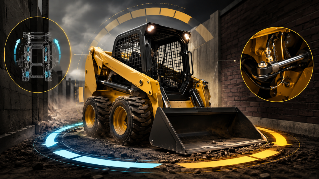 Differential Steering in Skid Steer