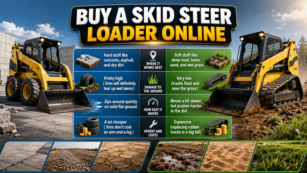 Buy a skid steer loader online Table
