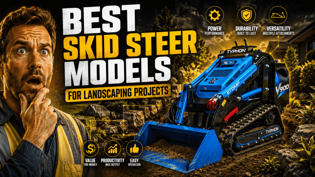 Best Skid Steer Models for Landscaping Projects